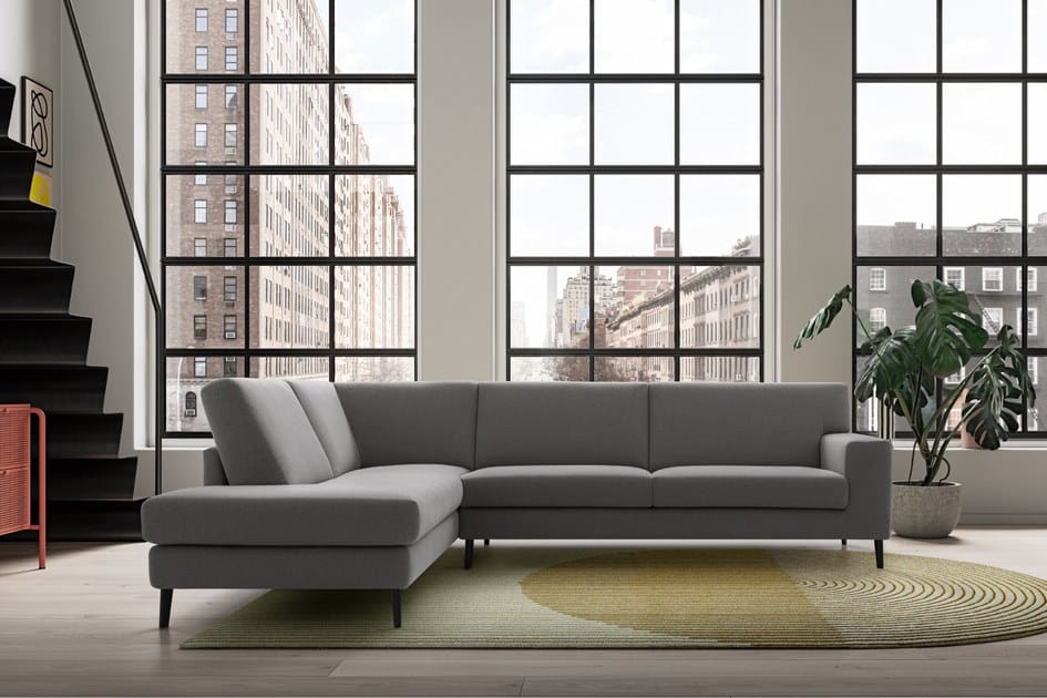 Тканевый диван с полуостровом Felis LIAM ARCH-00013857 - Вид №1