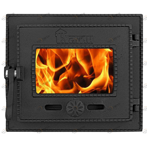 Дверка топочная со стеклом Рубцовское ДТГ-3БС Ками 2338