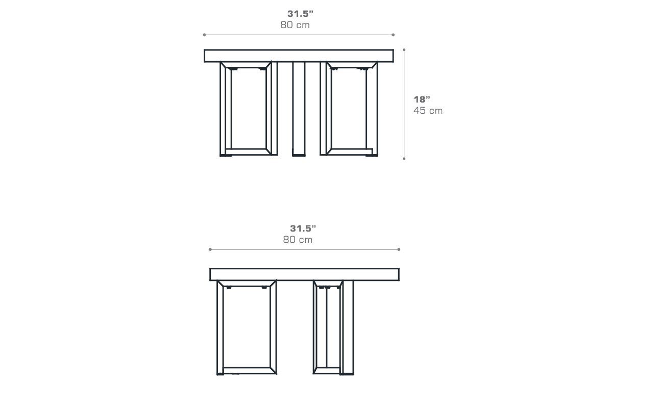 Круглый журнальный столик из тикового дерева MAMAGREEN Munia ARCH-00055548 - Вид №2