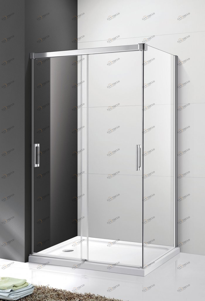 Душевой уголок CEZARES TANDEM-SOFT-AH-2-120/90-C-Cr-IV 
