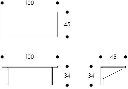 Artek Прямоугольная лакированная консоль Kaari sun-id-1445148 - Вид №9