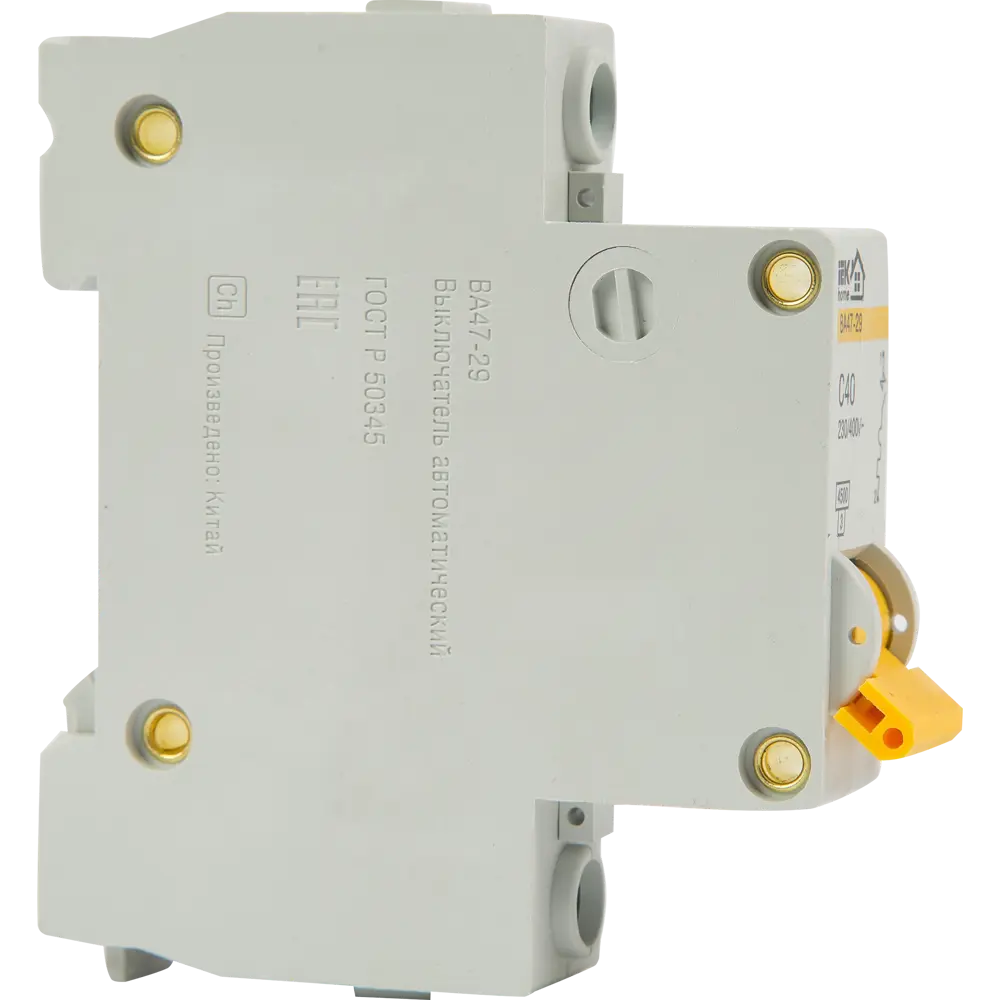 Автоматический выключатель IEK Home ВА47-29 для защиты электросетей 18072310 STLM-0009396 - Вид №3