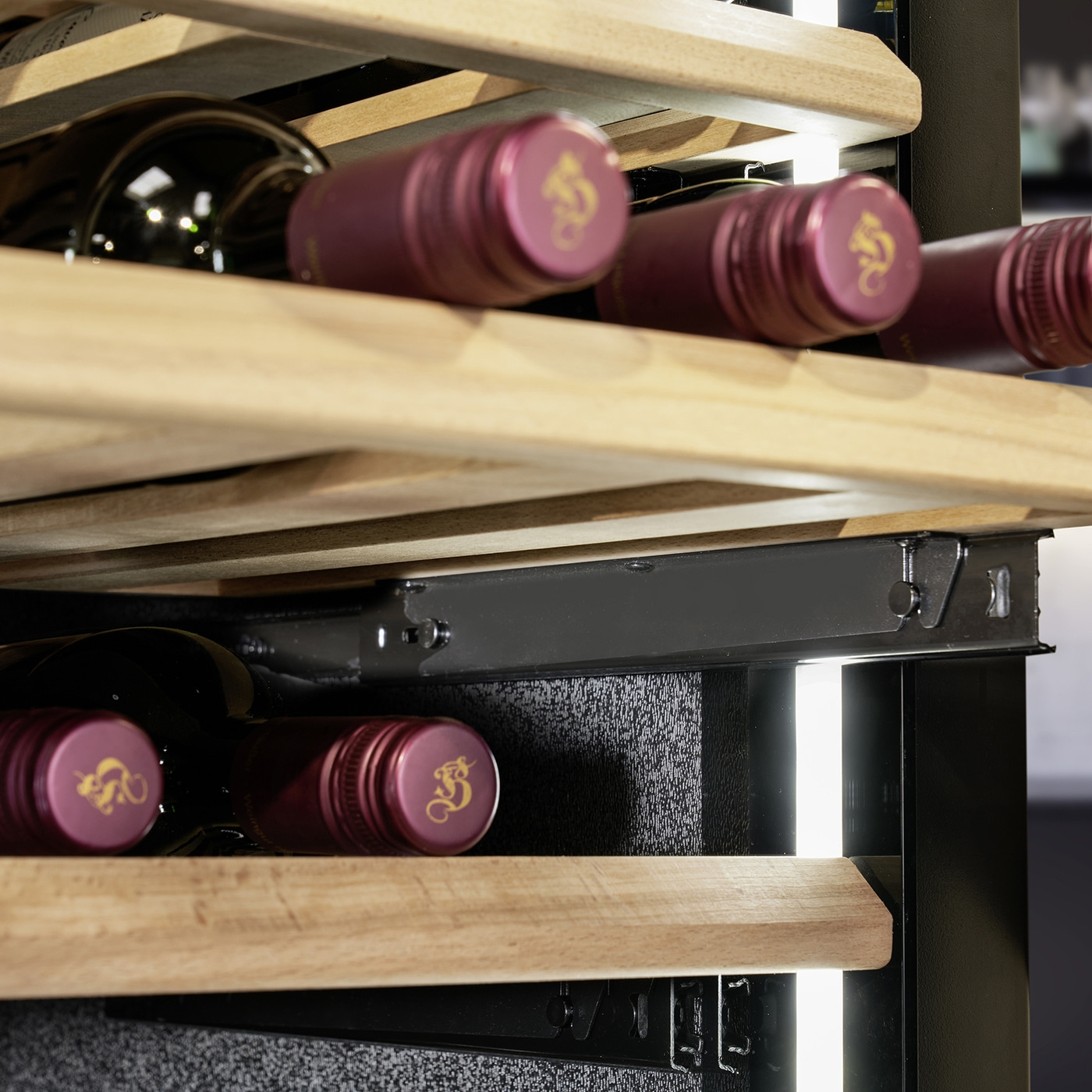 9068935 Винный шкаф CASO WineDeluxe WD 41 черный STDN-0098678 - Вид №3