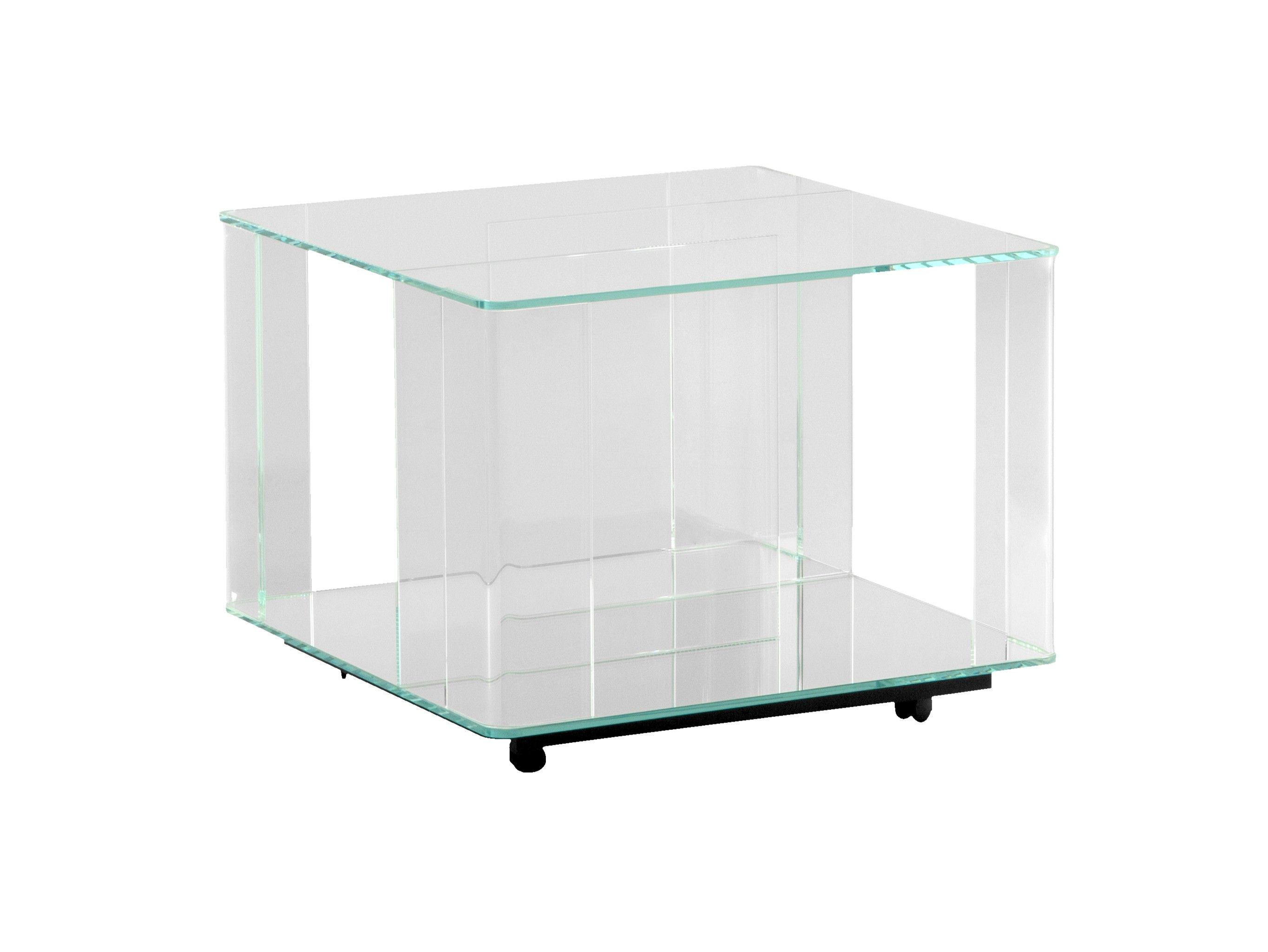 Стеклянный низкий квадратный журнальный столик Tonin Casa DEDALO ARCH-00050685 - Вид №6