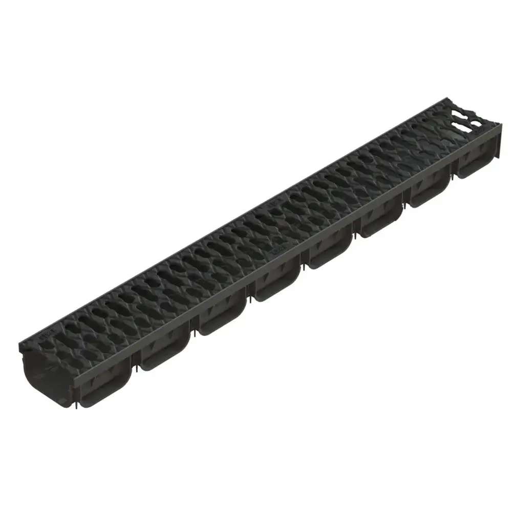 Лоток Standartpark Spark 2 пластиковый 1000x125x70 мм с чугунной решеткой класса А15 84347371 STLM-2120734 