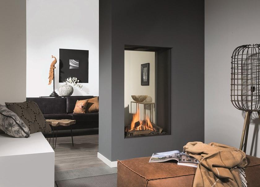 Element4 Газовый камин из стали с панорамным остеклением sun-id-1457500 - Вид №5