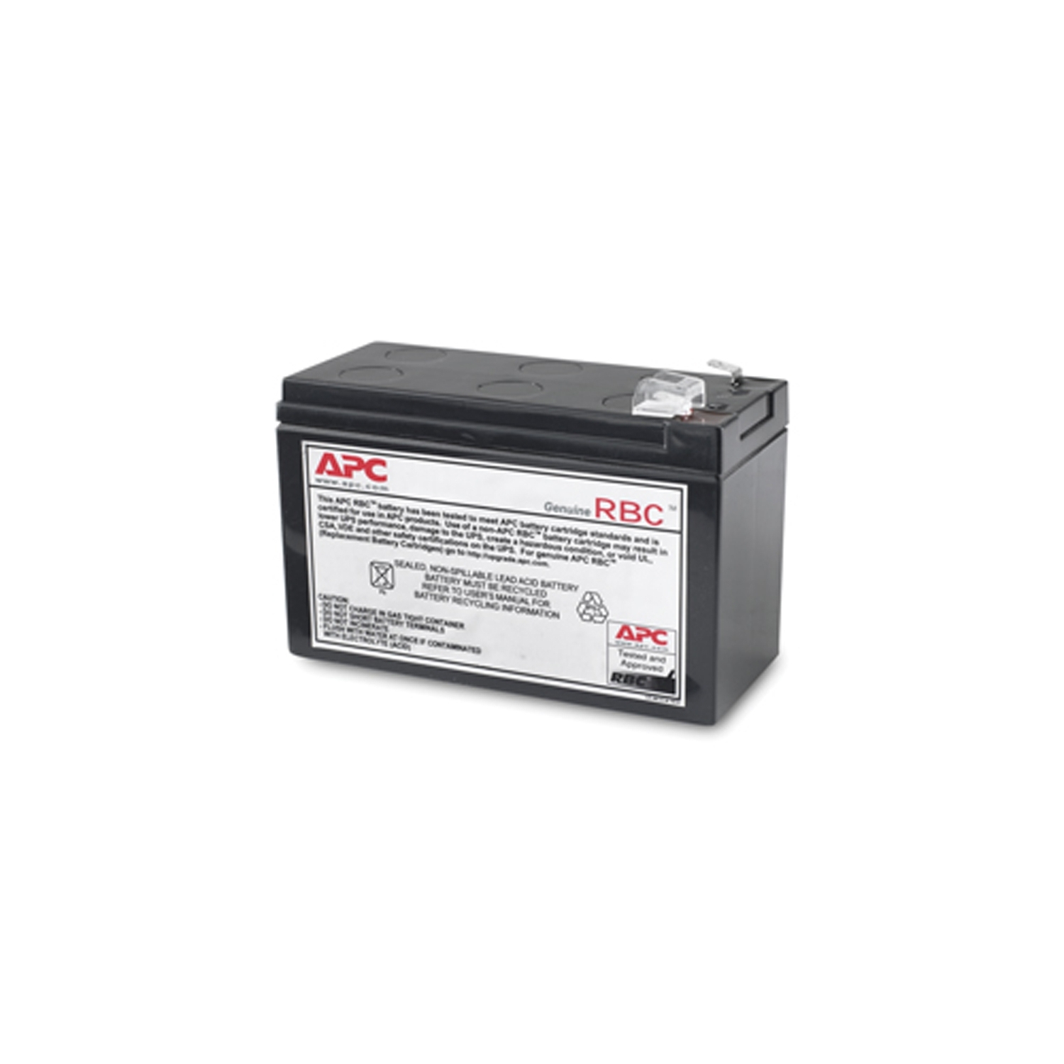 APCRBC114 Сменный батарейный картридж APC №114 со сроком гарантии 2 года Schneider Electric 