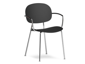 Полипропиленовый стул с подлокотниками