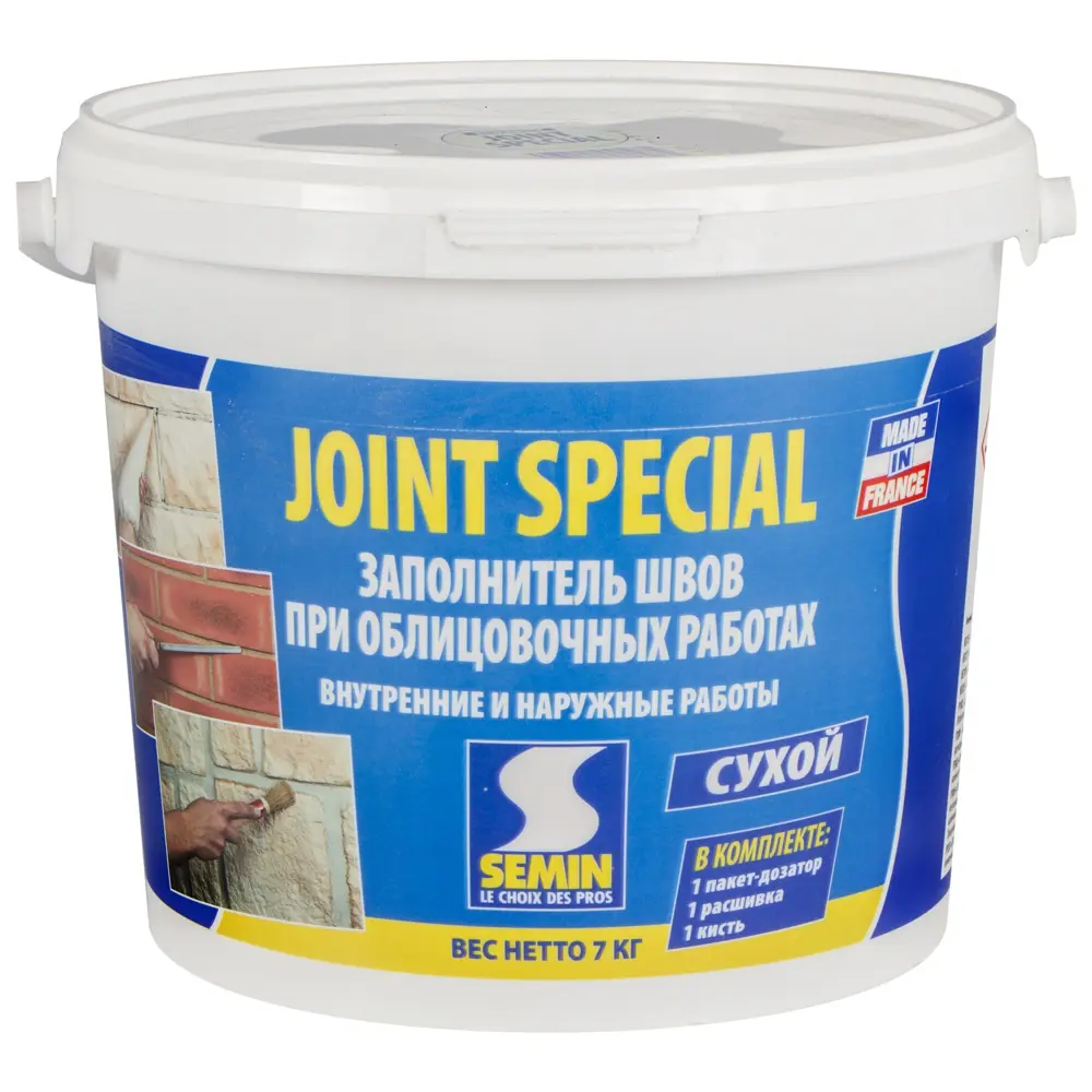 Затирка для облицовочных материалов Facilis 7 кг цвет бежевый Santreyd STLM-2055592