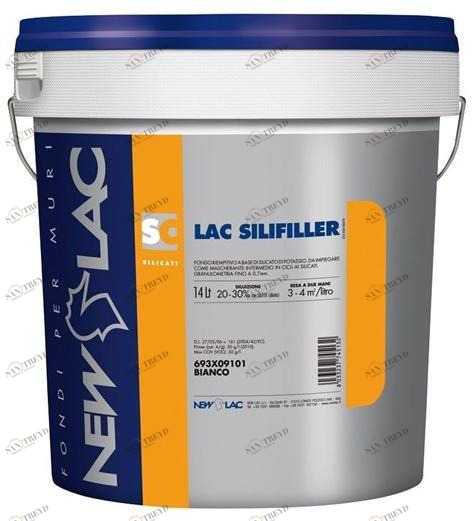 NEW LAC Заполняющая грунтовка на основе силиката калия Fondi per muro sun-id-1492969