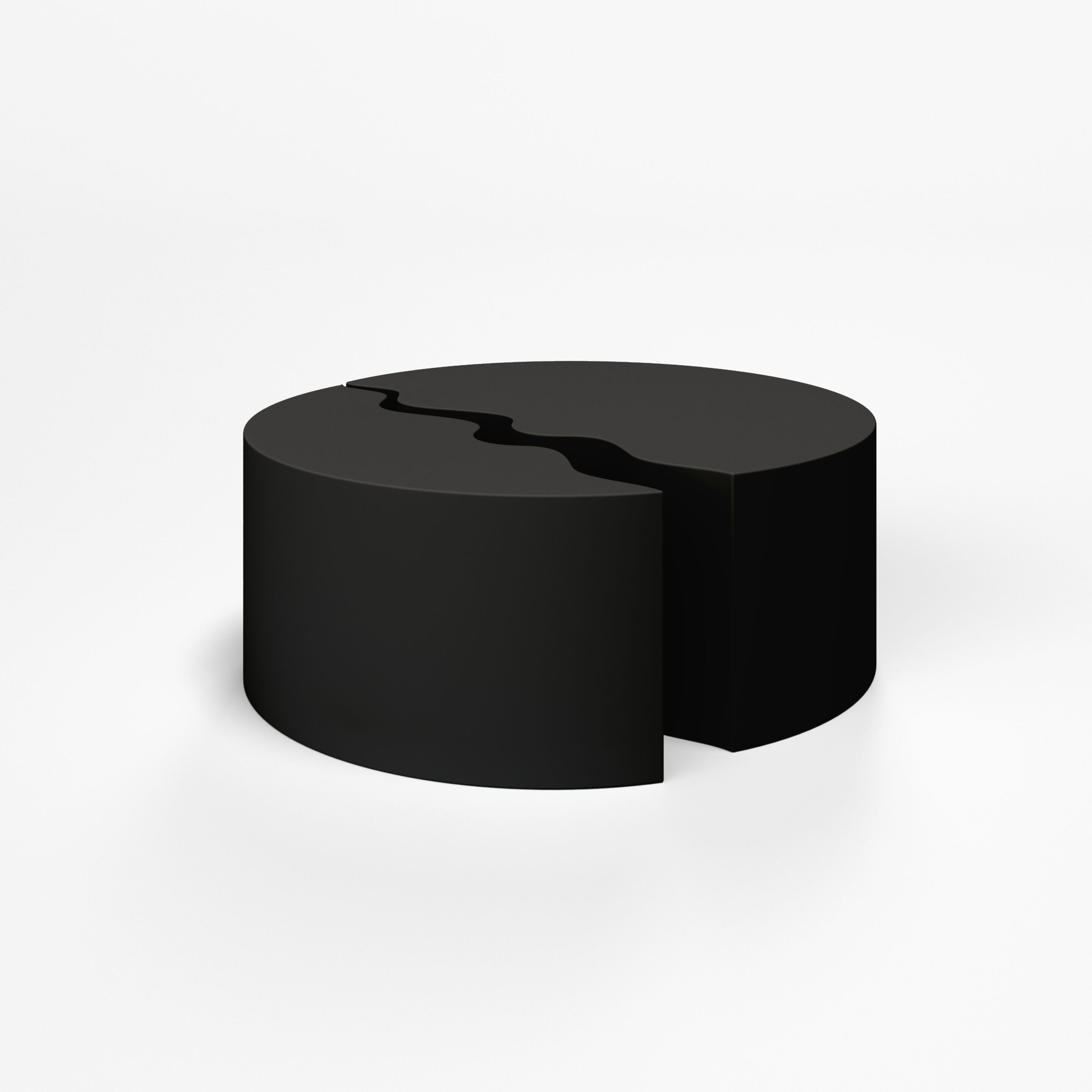 Круглый модульный пуф с пенопластовым покрытием SIXINCH DUAL ARCH-00096567 - Вид №7