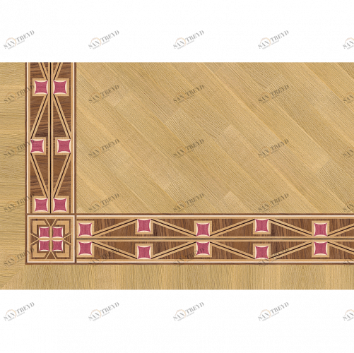 Бордюр Кофейный чертик Русская классика 81779