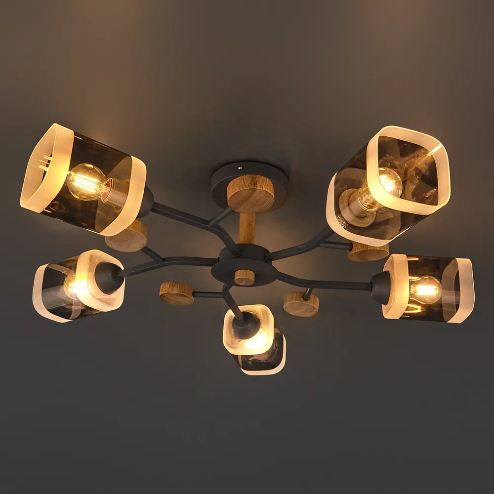 Люстра потолочная Jlight Frio 3139/5С цвет серый 84315597 STLM-2100492  - Вид №2