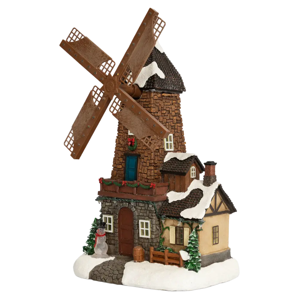 89368032 Новогодняя композиция светящаяся Мельница STLM-1393162 Santreyd  - Вид №4