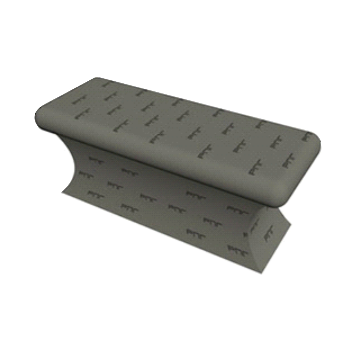 RPG16SUST Массажный стол из RPG  пенополистирола для хаммам 2000x800x800 RPG PANEL RPG Мебель