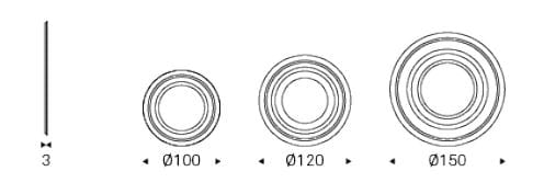 Настенное круглое зеркало Cattelan italia RING ARCH-00100786 - Вид №1