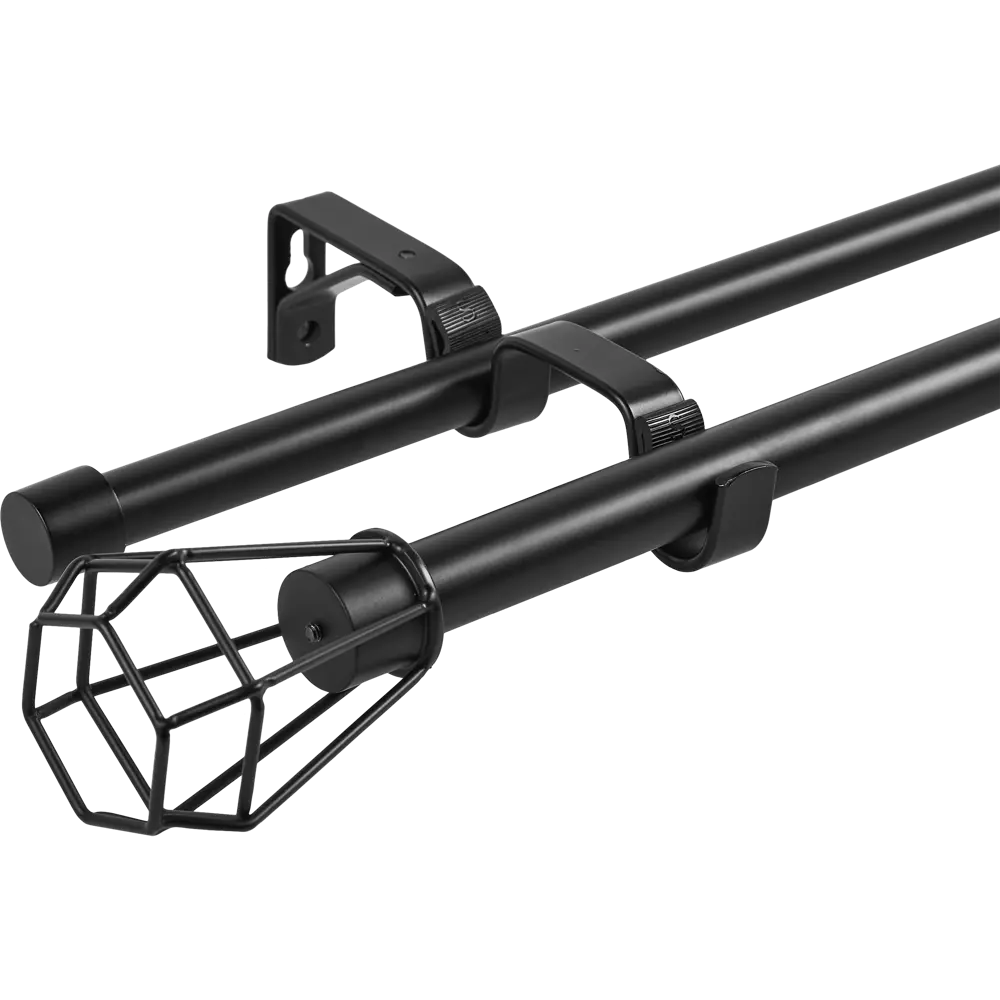 INSPIRE Двухрядный карниз Fabo для многослойных штор 160-300 см 84407301 STLM-0049476