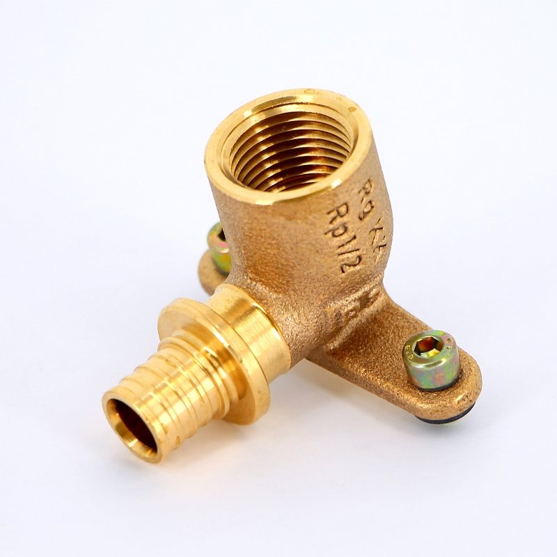 REHAU Водорозетка надвижная 16-Rp 1/2" MX корот. (бронза) 366099456358 - Вид №1