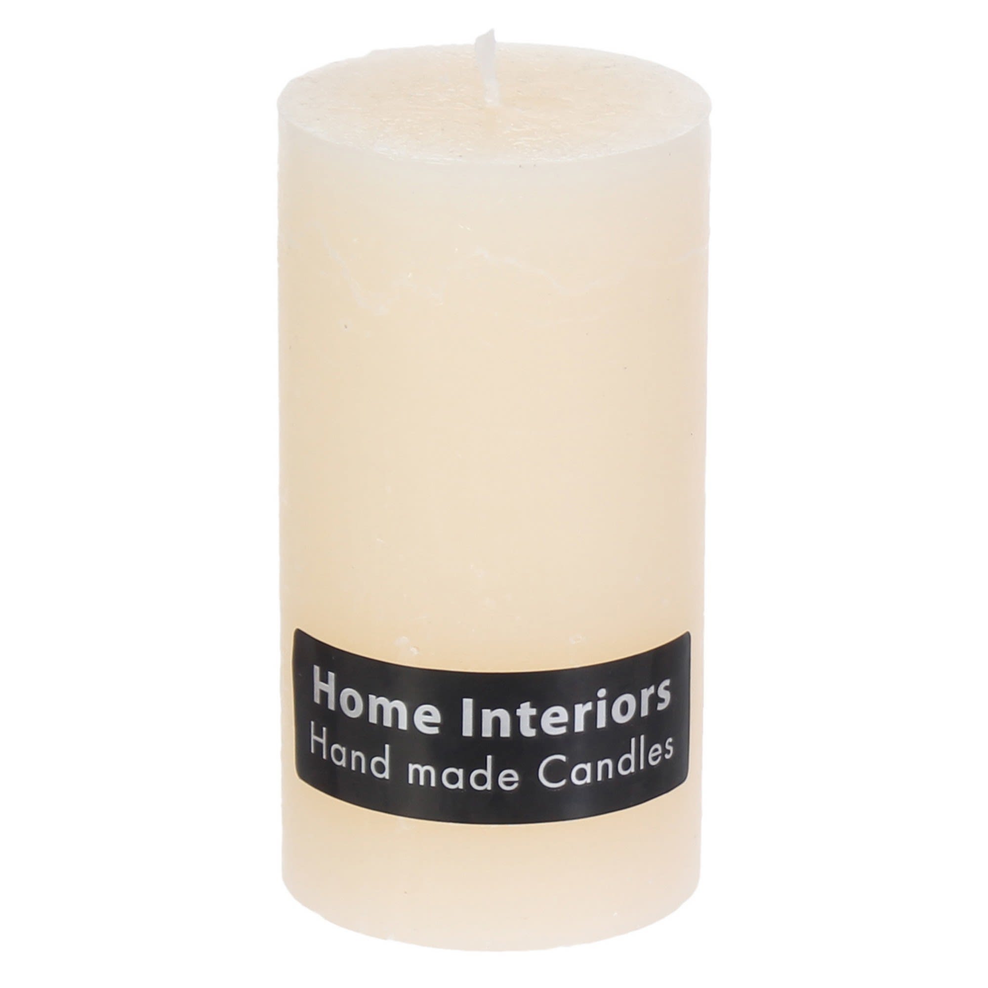 82018418 Свеча-столбик «Рустик», 7х13 см, цвет бежевый Santreyd 