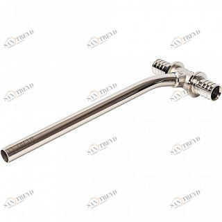 Трубка для подключения радиатора Т-образная 20/250 аксиальная для труб из сшитого полиэтилена STOUT SFA0026202520