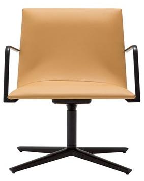 Andreu World Кресло на 4 спицы с подлокотниками Lineal corporate Bu0783 - Вид №6