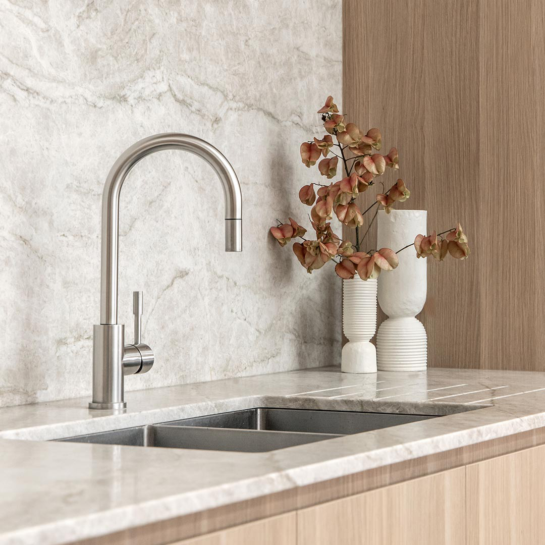 Кухонные смесители Eco Venice SSN-1371P-SS SEAMAN - Вид №2