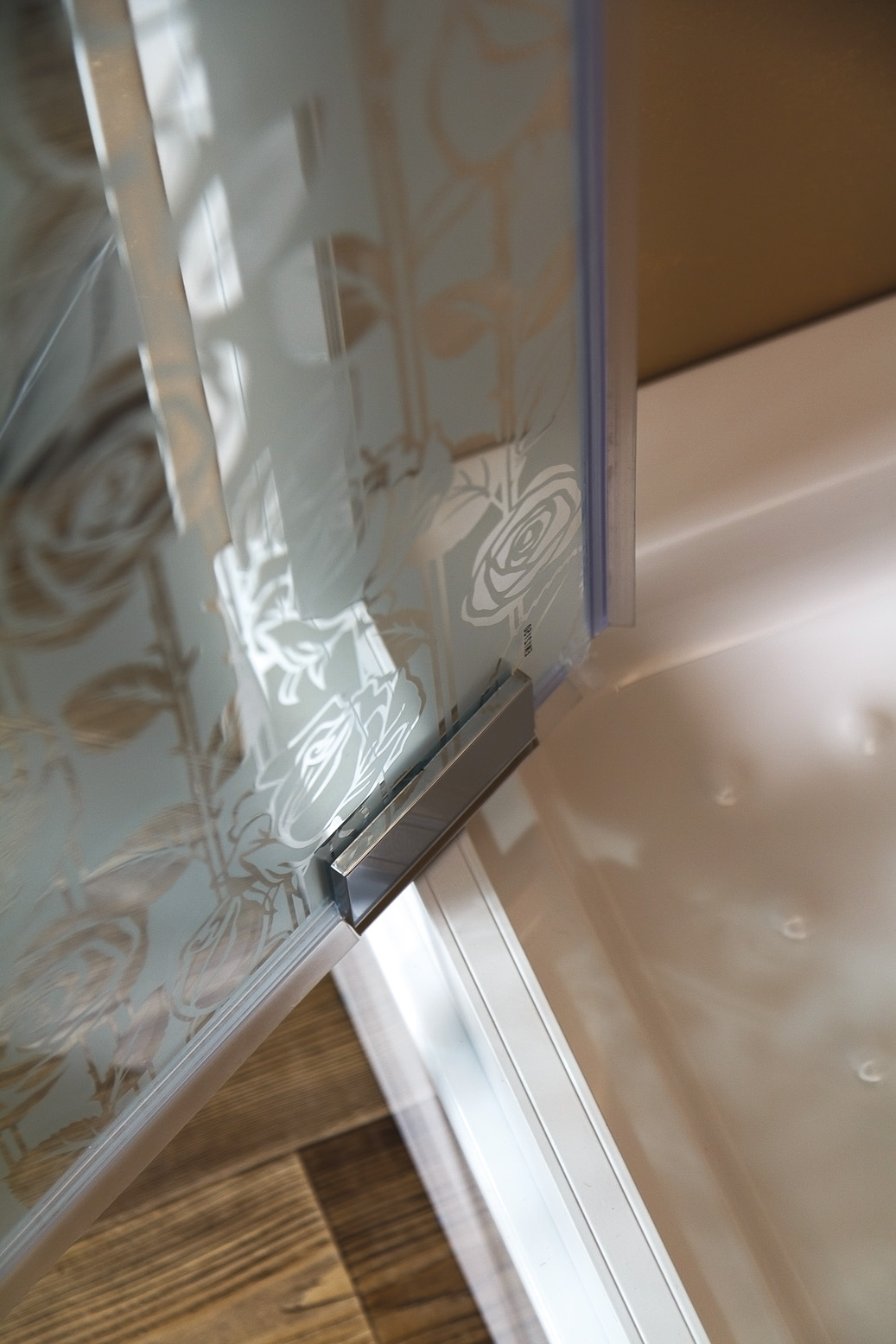 Душевая дверь в нишу CEZARES ROSA-BA-1-60-RO-Bi - Вид №3