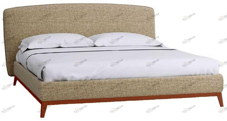 30698 Кровать с ортопедическим основанием и ящиком Сканди Лайт 1.4 Бежевый R-HOME 401720291h_Беж