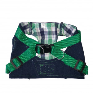 ПР0051064 Шлейка для собак джинсовая размер L ДОГ МАСТЕР