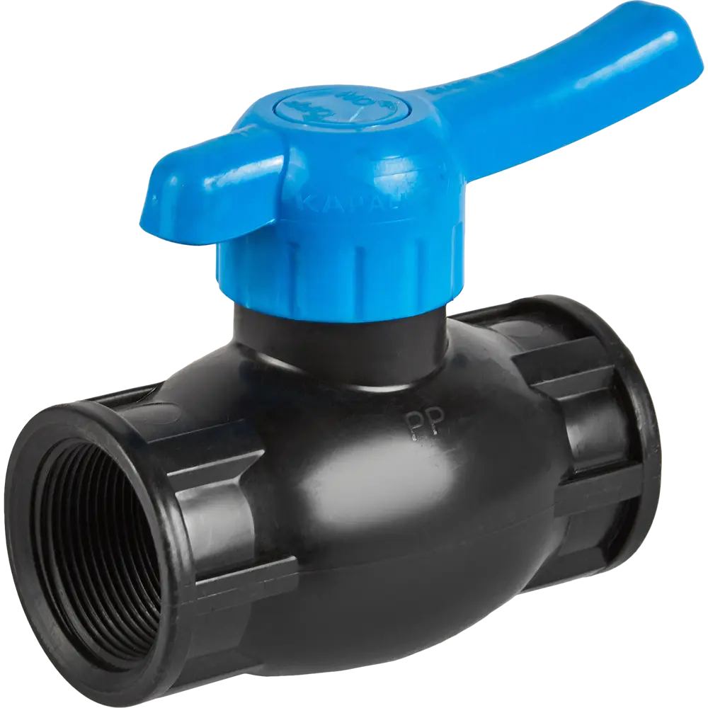 Шаровой кран Политэк 1½" с цанговым зажимом для водоснабжения 82382728