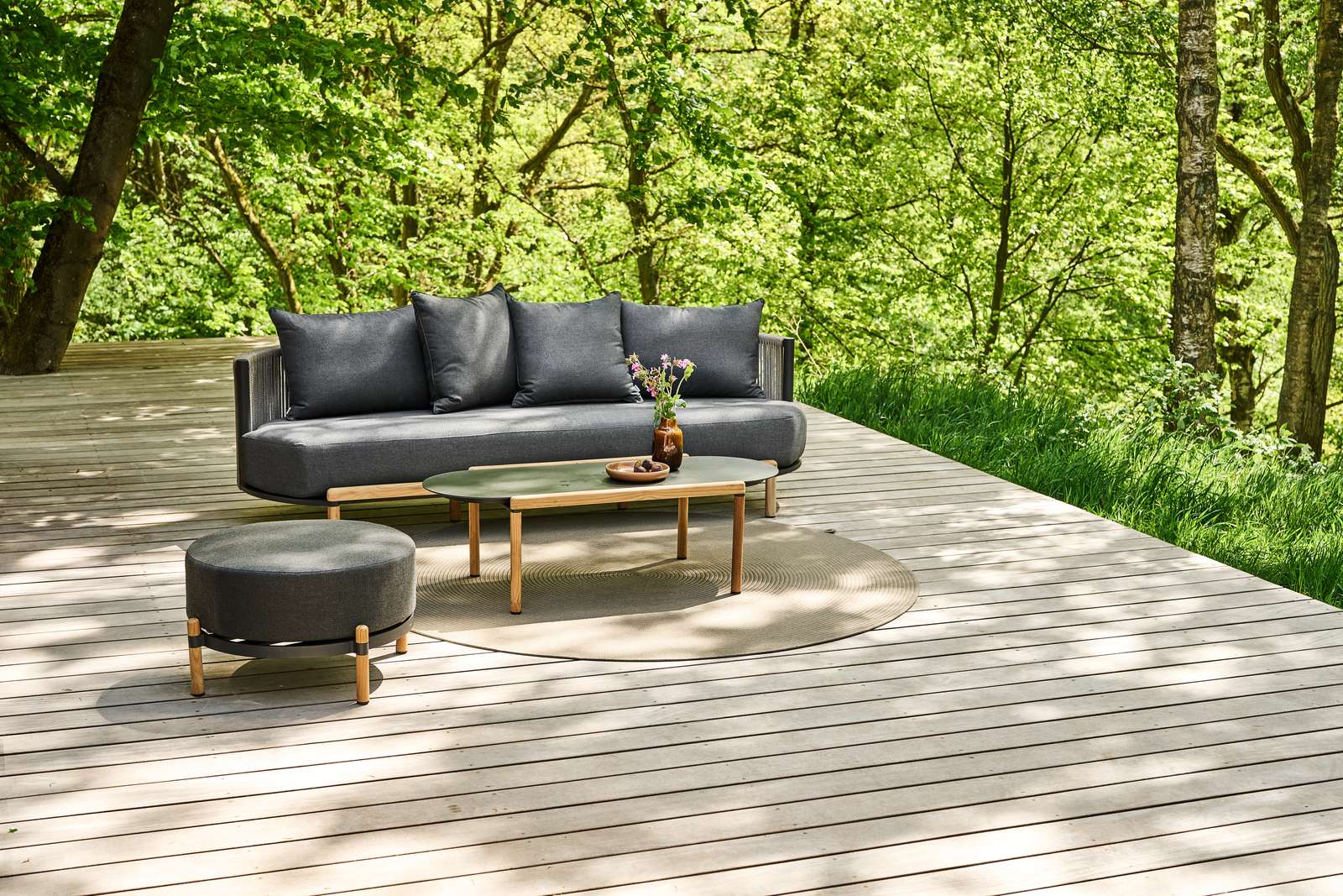 3-местный садовый диван Sunbrella® Mindo Mindo 107 ARCH-00145839 - Вид №2