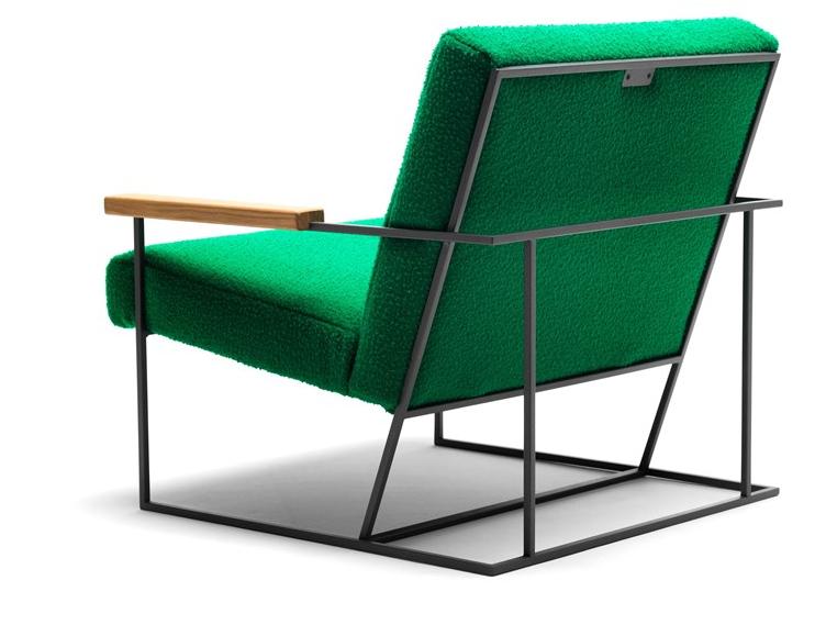 EPÒNIMO Кресло из ткани Casentino с подлокотниками Gotham Gt001 - Вид №1