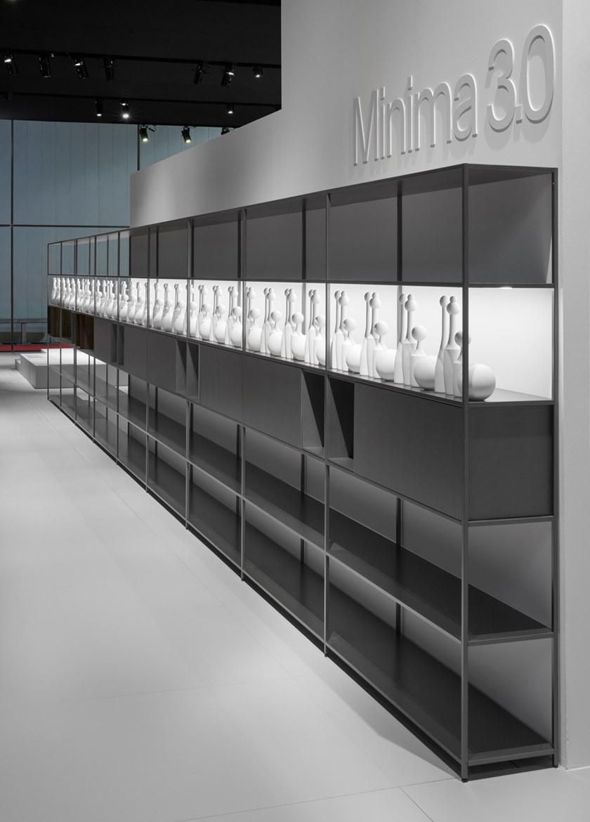 MDF Italia Открытый книжный шкаф из алюминия Minima sun-id-1479315 - Вид №4