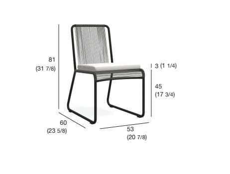 Сани сад стул In Stock Roda ARCH-00098612 - Вид №2