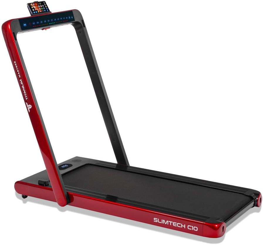 Беговая дорожка titanium masters slimtech c10 красный Titanium sun-id-2068761 - Вид №2