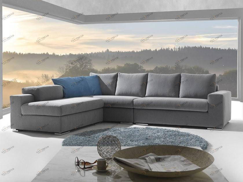 Flexstyle Угловой диван в ткани sun-id-1382124