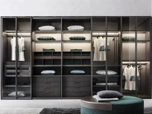 Flou Стеклянный шкаф Private