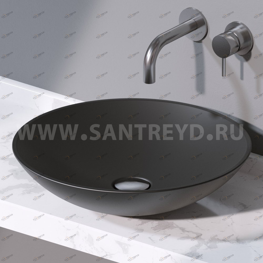 L257105 Накладная раковина на столешницу  круглая A. e T. Italia THIN AeT ITALIA