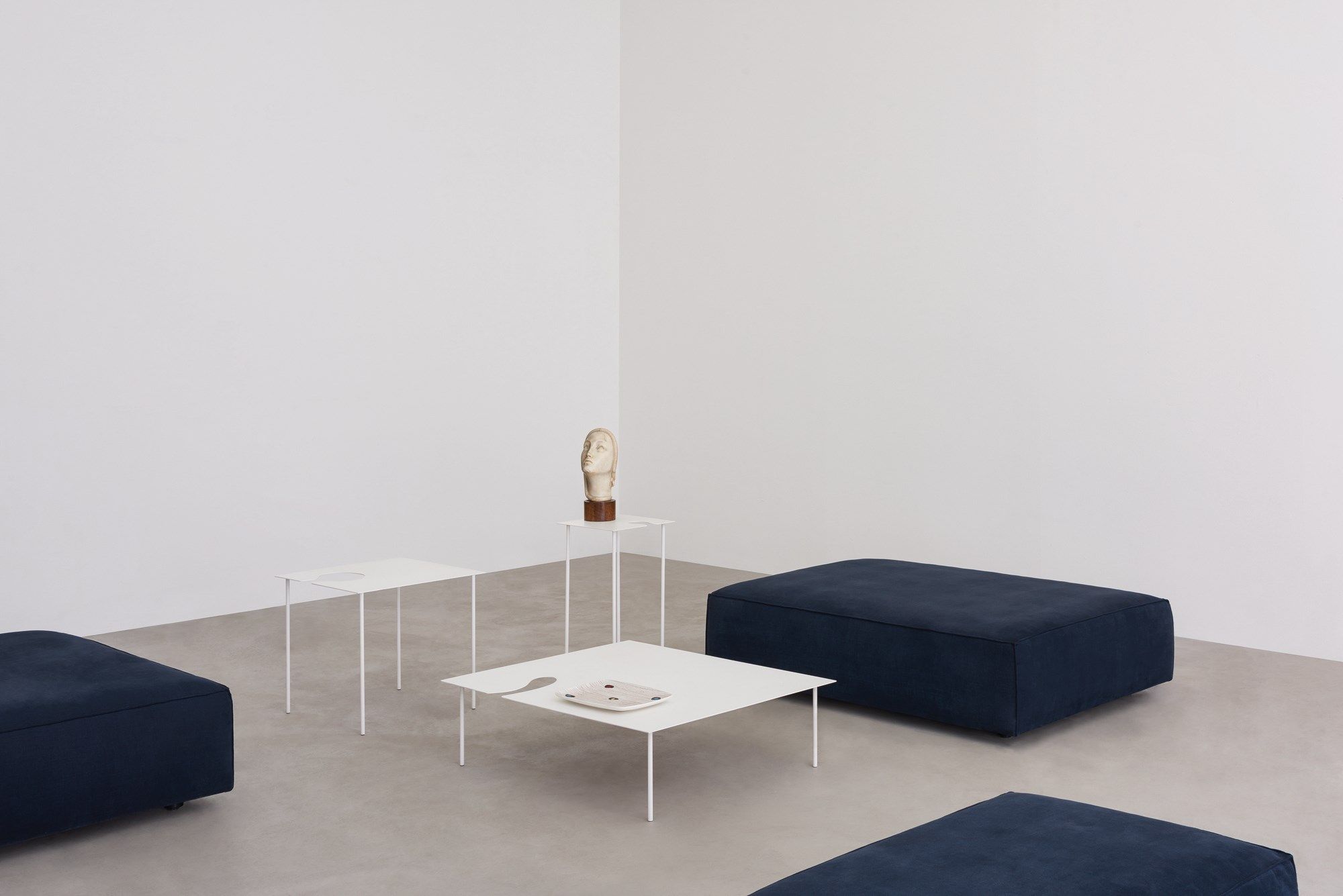 Журнальный столик из листового металла Desalto Мягче стали ARCH-00143469 - Вид №5