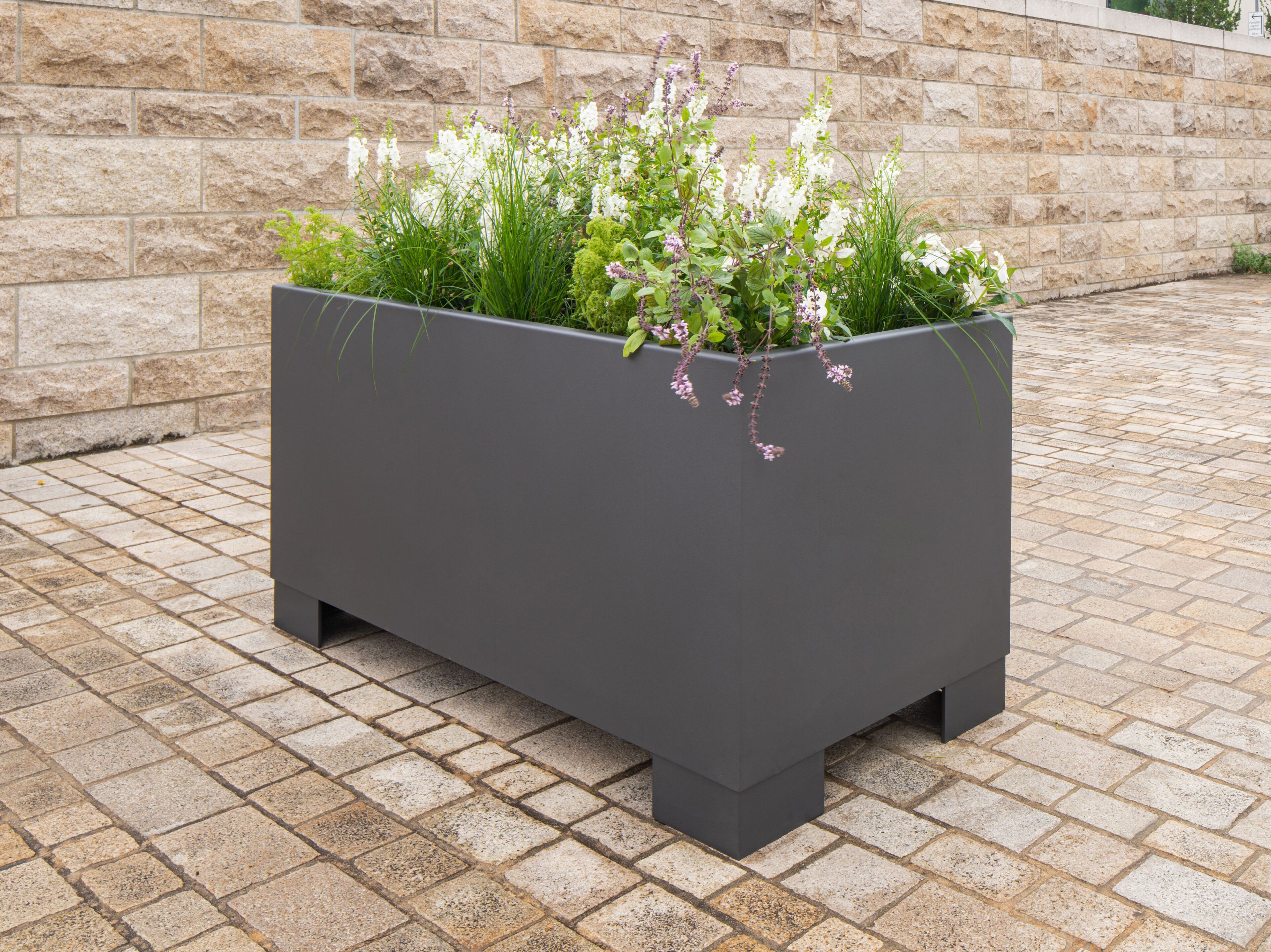 Прямоугольная плантатор из нержавеющей стали BENKERT BANKE ARCH-00042081