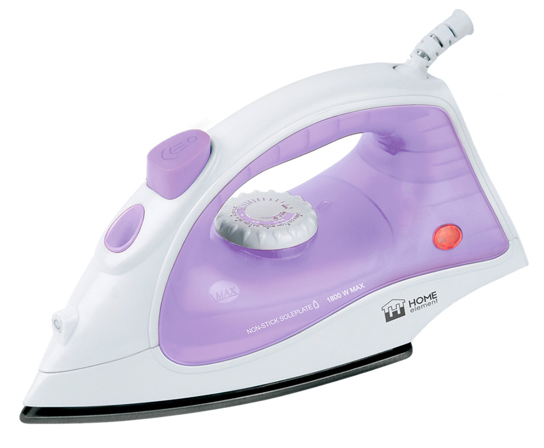 9096573 Утюг Home Element HE-IR217 фиолетовый STDN-0140230