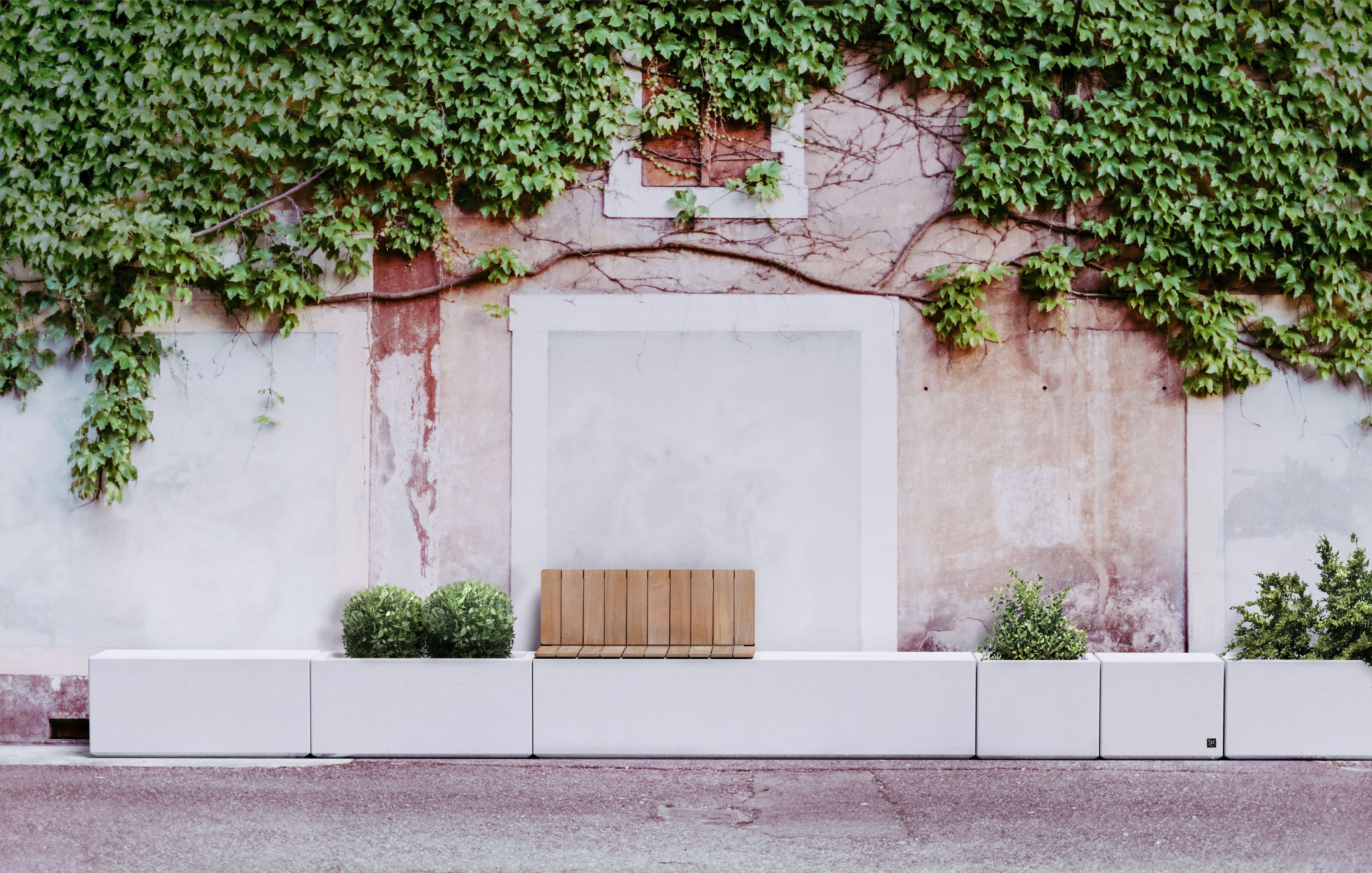 Бетонная плантатор SIT Box to Box ARCH-00144781 - Вид №4