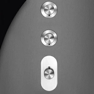 Термостат для душа HIRO HIR55S серебристый матовый