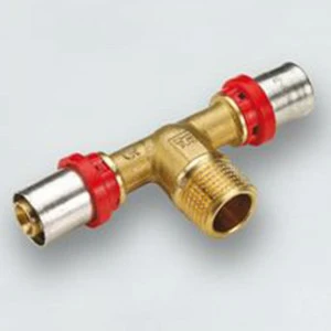 Тройник пресс-Н TIEMME 26х1/2"х2