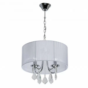 Подвесная люстра MW-Light Жаклин 465016104 MW-LIGHT ЖАКЛИН 328796 Белый;хром
