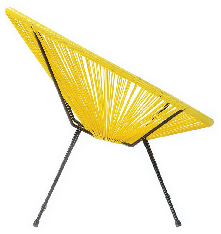 50663 Кресло Acapulco yellow R-HOME 870154 - Вид №2