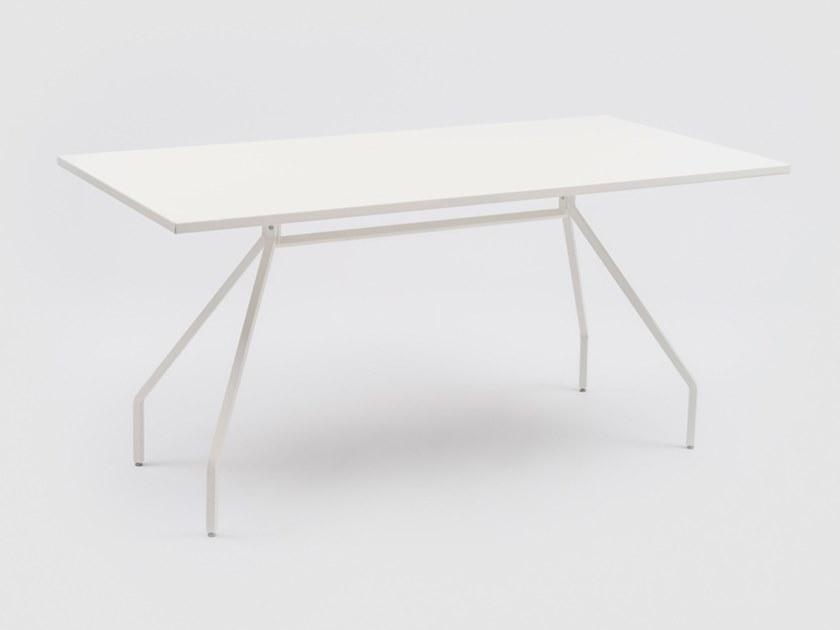Danese Milano Прямоугольный стол из крашеного металла sun-id-1384417 - Вид №2