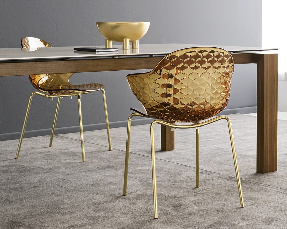 Штабелируемый стул из поликарбоната с подлокотниками Calligaris SAINT TROPEZ ARCH-00070800 - Вид №3