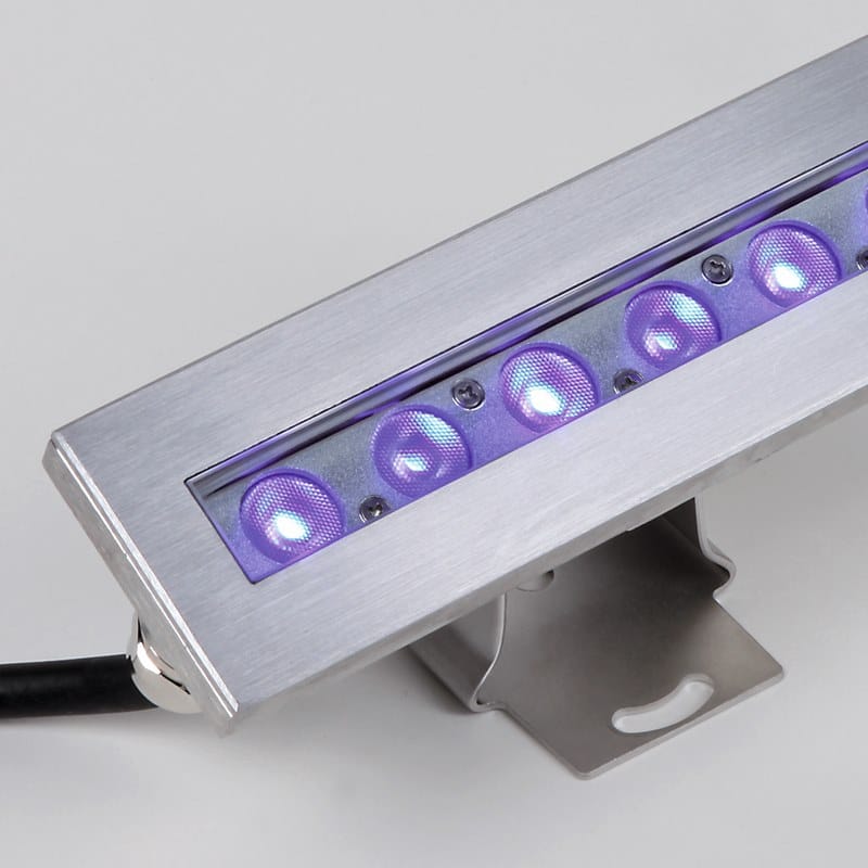 Светодиодная лампа для дайвинга с системой RGB из нержавеющей стали и стекла Proled IP68 WALLWASHER 6X 2 WATT TRILED RGB ARCH-00038965 - Вид №2