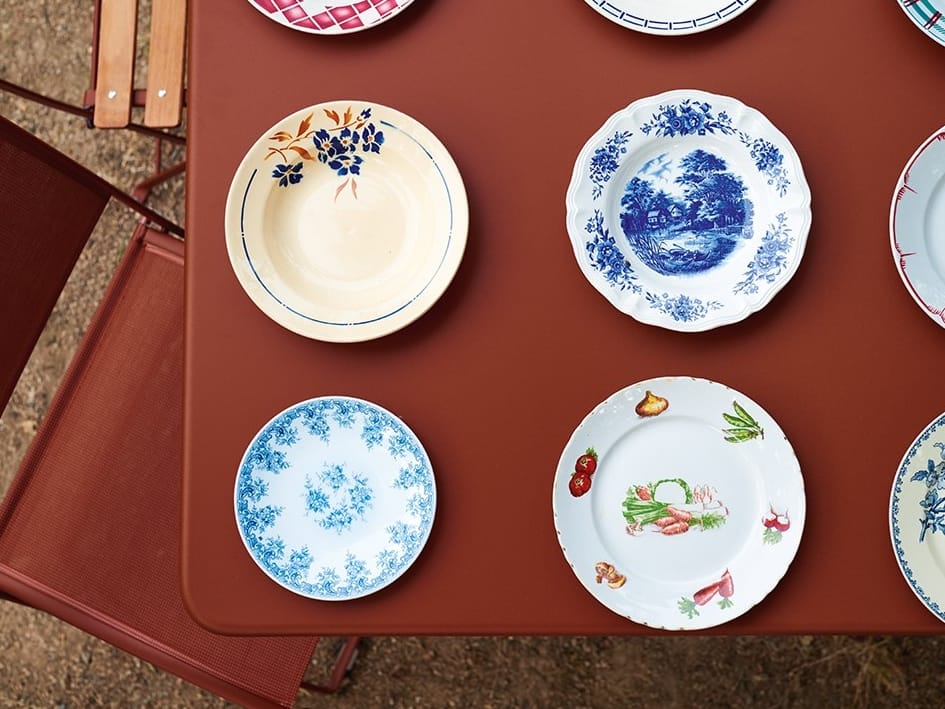 Стальной складной квадратный садовый стол Fermob ARCH-00138752 - Вид №2